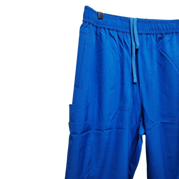 Empire Trend Unisex Medical Scrubs Set Size L Blue - Picture 7 of 8